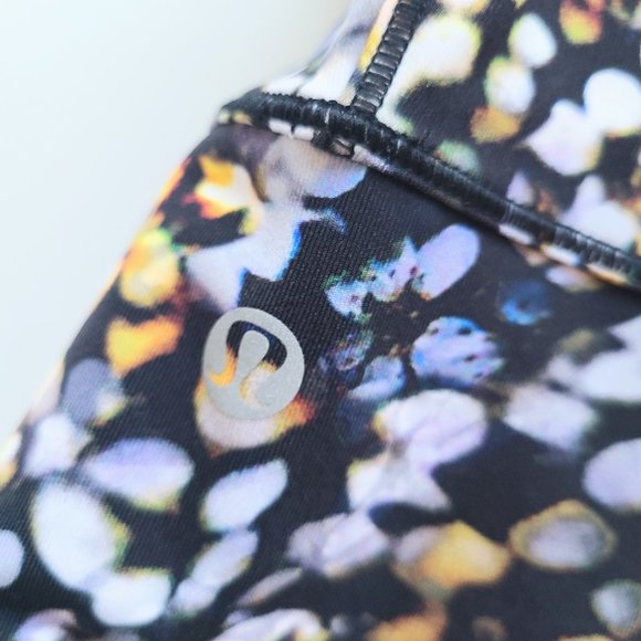 Lululemon Power Pivot Reversible Tank Top Metropolis Glow Multicolor Dot Size 2 - Picture 6 of 10
